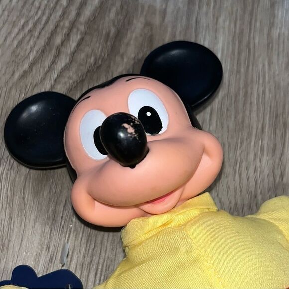 Vintage Disney Applause Mickey Mouse 7" Plush Doll Stuffed Animal - Picture 8 of 13